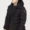 SikSilk Parka Coat - Winterjas - Black 2 SikSilk Parka Coat - Winterjas - Black -Herenmode e9c4c70137294ff9a6b49df2ae7fa075