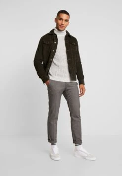 Pier One Trui - 111 - Mottled Light Grey -Herenmode f235db7263944de8a0e5e43098d35a90