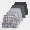 Pier One 5 Pack - Boxershort - Black/Grey/White -Herenmode fecc50ee078b472b9c6298f11e57aac3